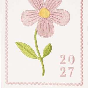 2026-2027 Storybook Flower Weekly Desk Planner
