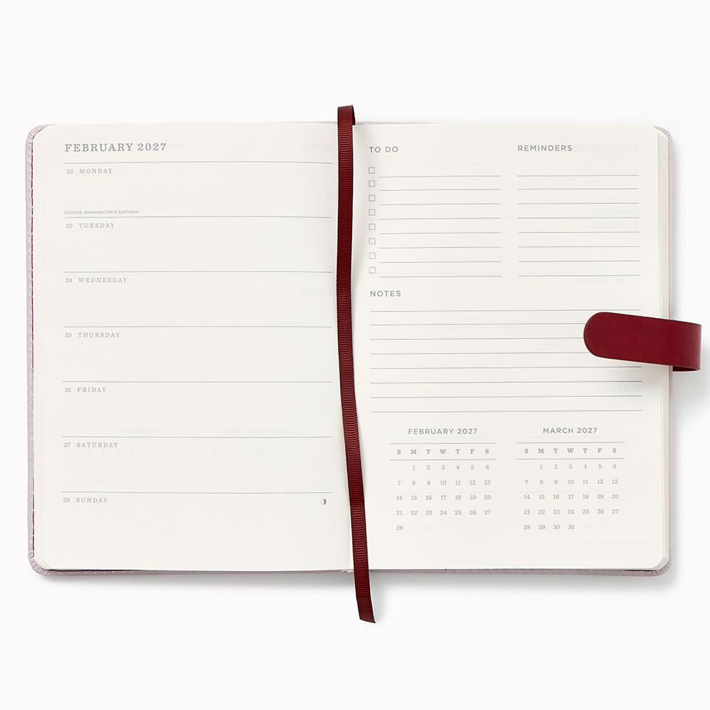 2026-2027 Paper Source Chicago Ave Weekly Desk Planner w/Charm - Image 2