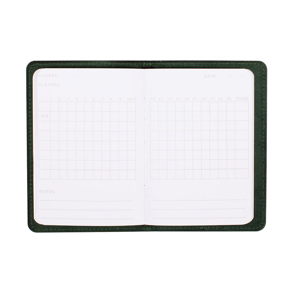 Faux Leather Golf Score Keeper and Tee Holder - Image 4