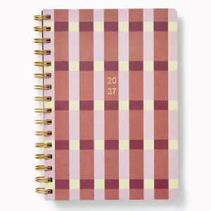 2027 Paper Source Color Grid Weekly Desk Planner