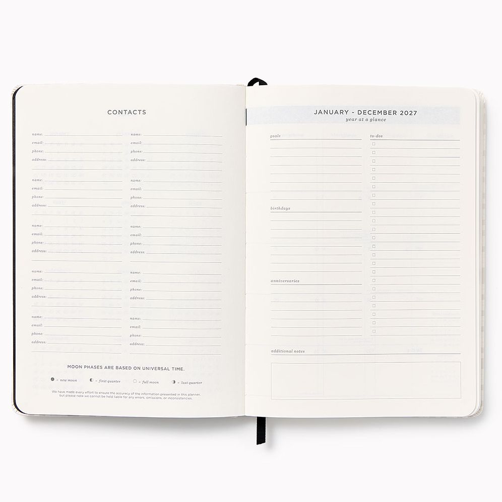 2027 Paper Source Tiles Monthly Desk Planner - Image 4