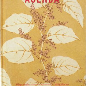 Ochre Floral Daily Undated Planner