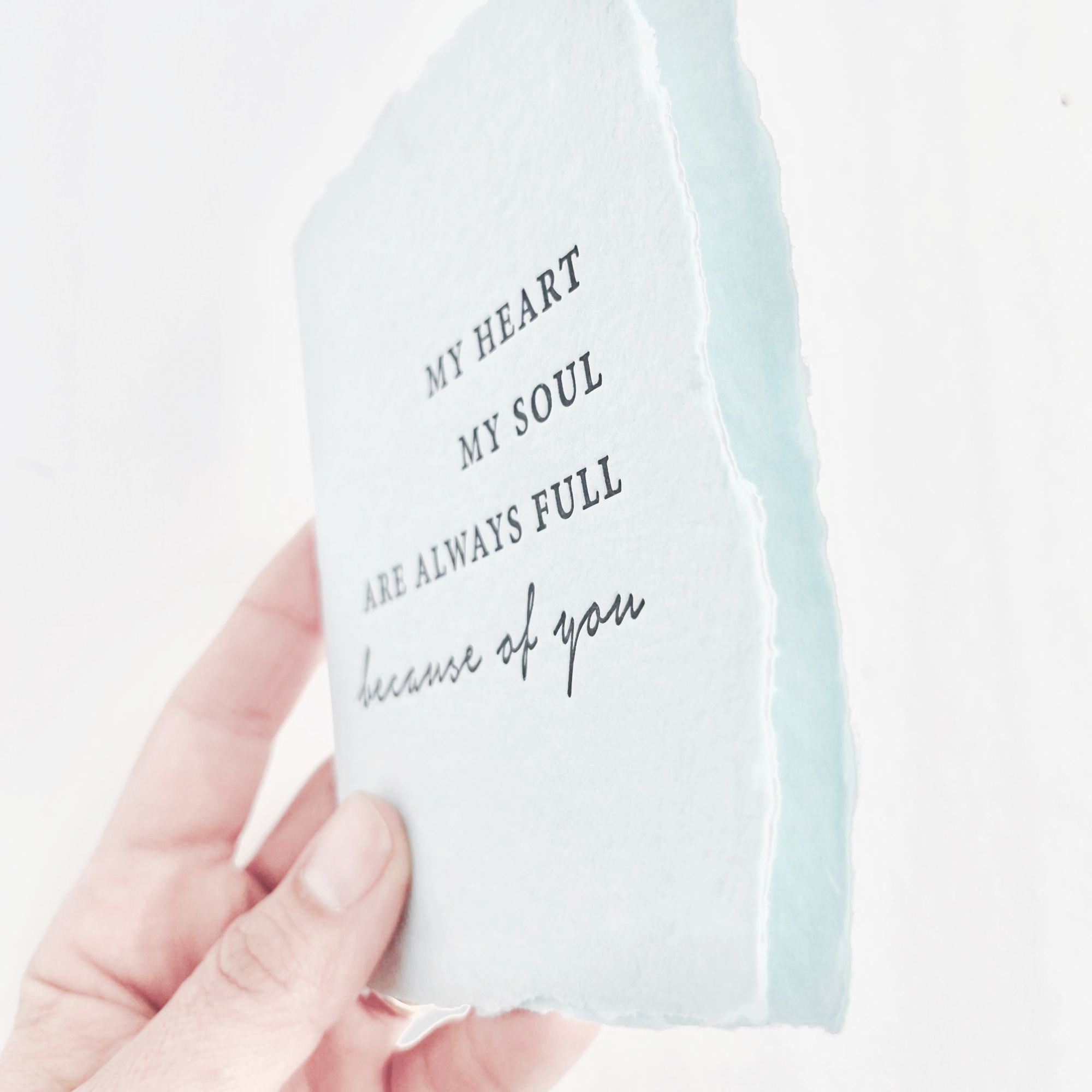 Because of You Love Card - Image 3