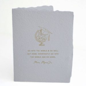 Do Good Quote Graduation Card