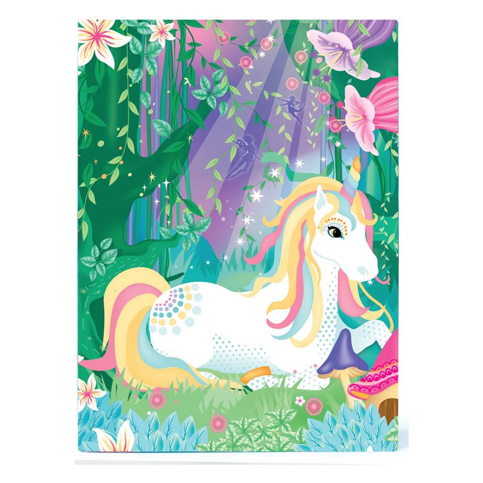Totally Magical Unicorns Glitter & Foil Art Set - Image 2