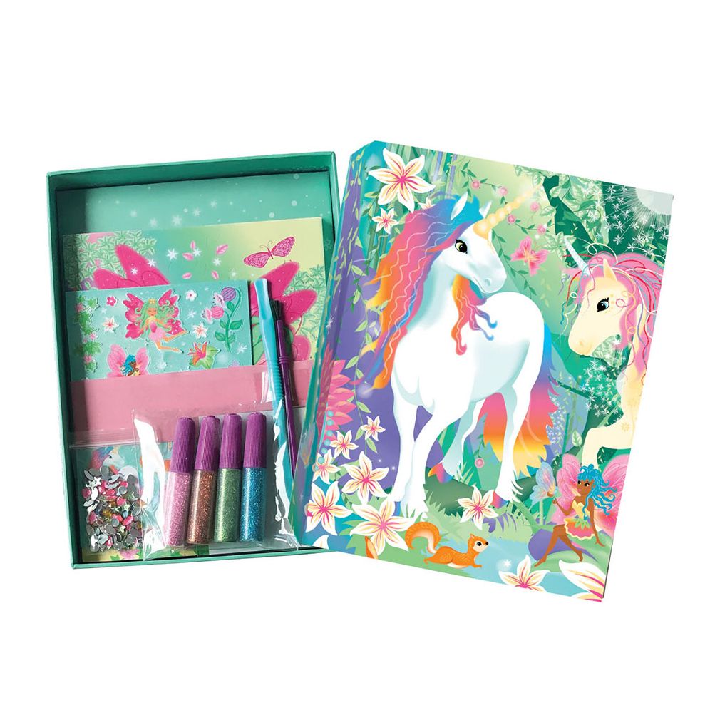 Totally Magical Unicorns Glitter & Foil Art Set - Image 6