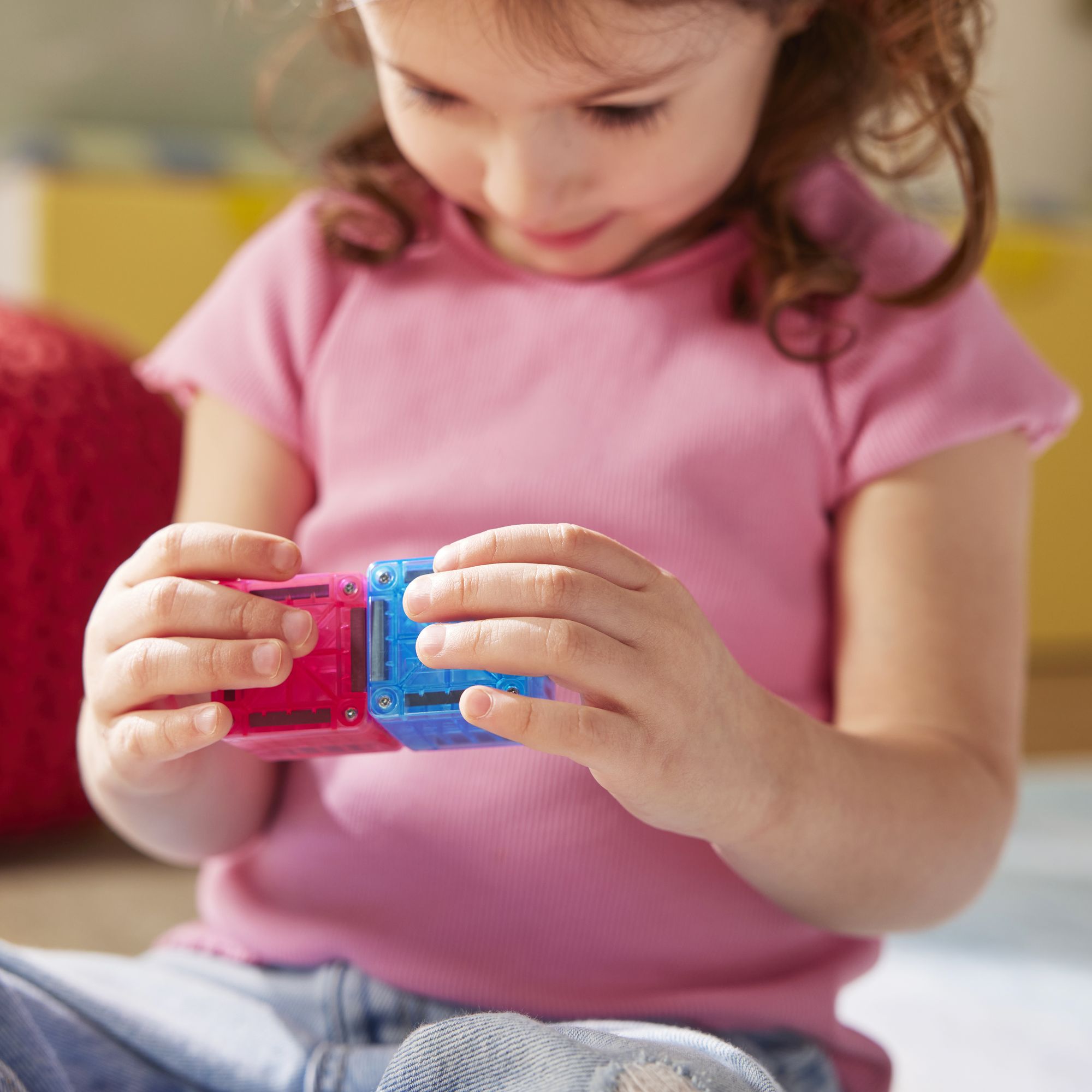 The Original MAGNA-TILES® microMAGS Cube Pack 9-Piece Magnetic Construction Set - Image 7