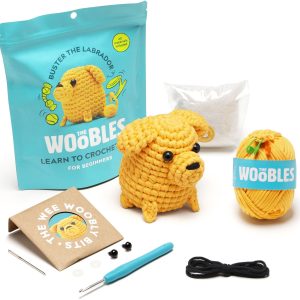 Buster the Labrador Learn to Crochet kit