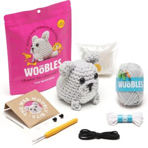 Hugo the French Bulldog Learn to Crochet kit
