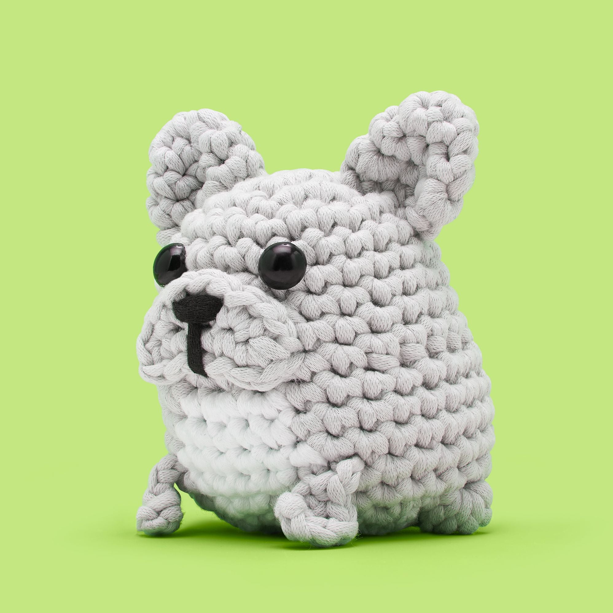 Hugo the French Bulldog Learn to Crochet kit - Image 2