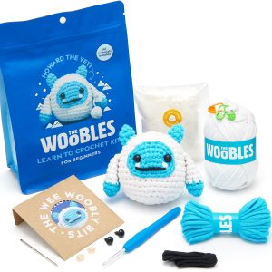 Howard the Yeti. The Woobles Beginner Crochet Kit