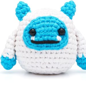 Howard the Yeti. The Woobles Beginner Crochet Kit