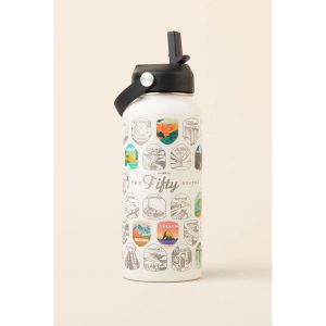 Fifty States Bucket List Bottle