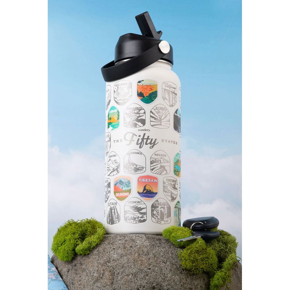 Fifty States Bucket List Bottle - Image 3