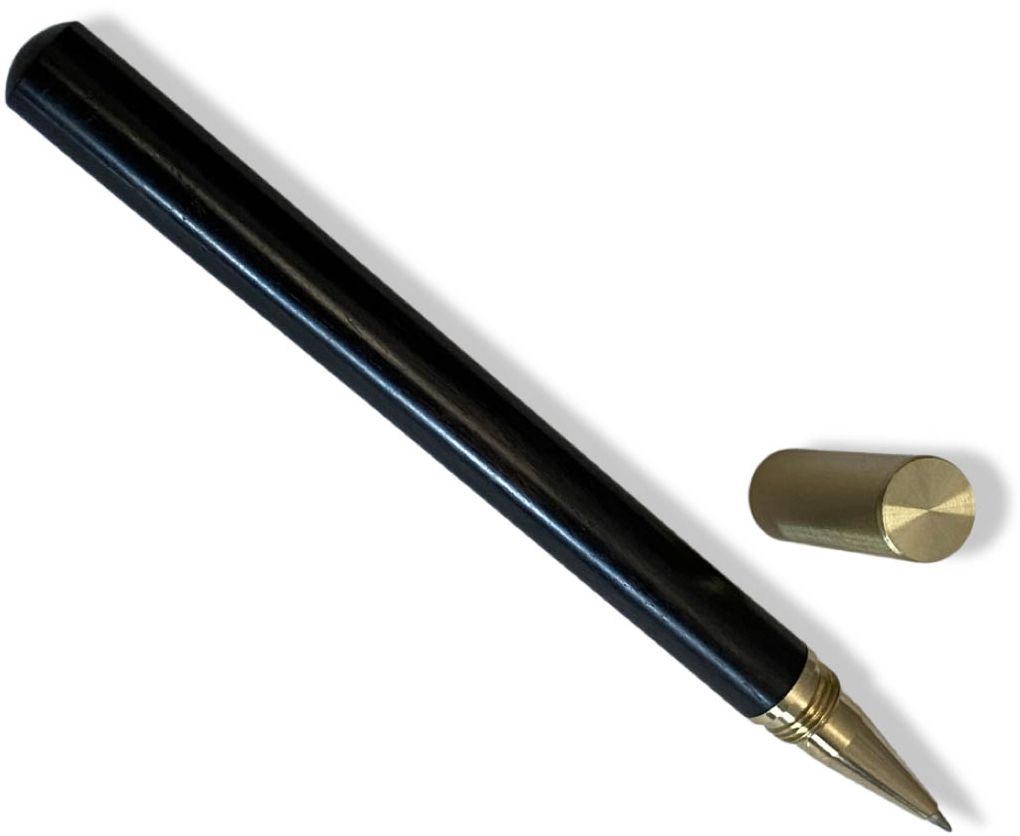 Natural Ebony Wood Pen - Image 2
