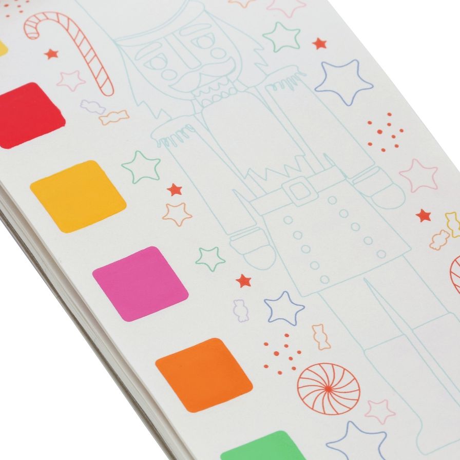 Nutcracker Pocket Watercolor Paint Book - Image 2