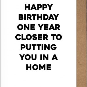 In a Home Birthday Card