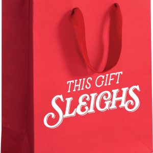 This Gift Sleighs Medium Gift Bag