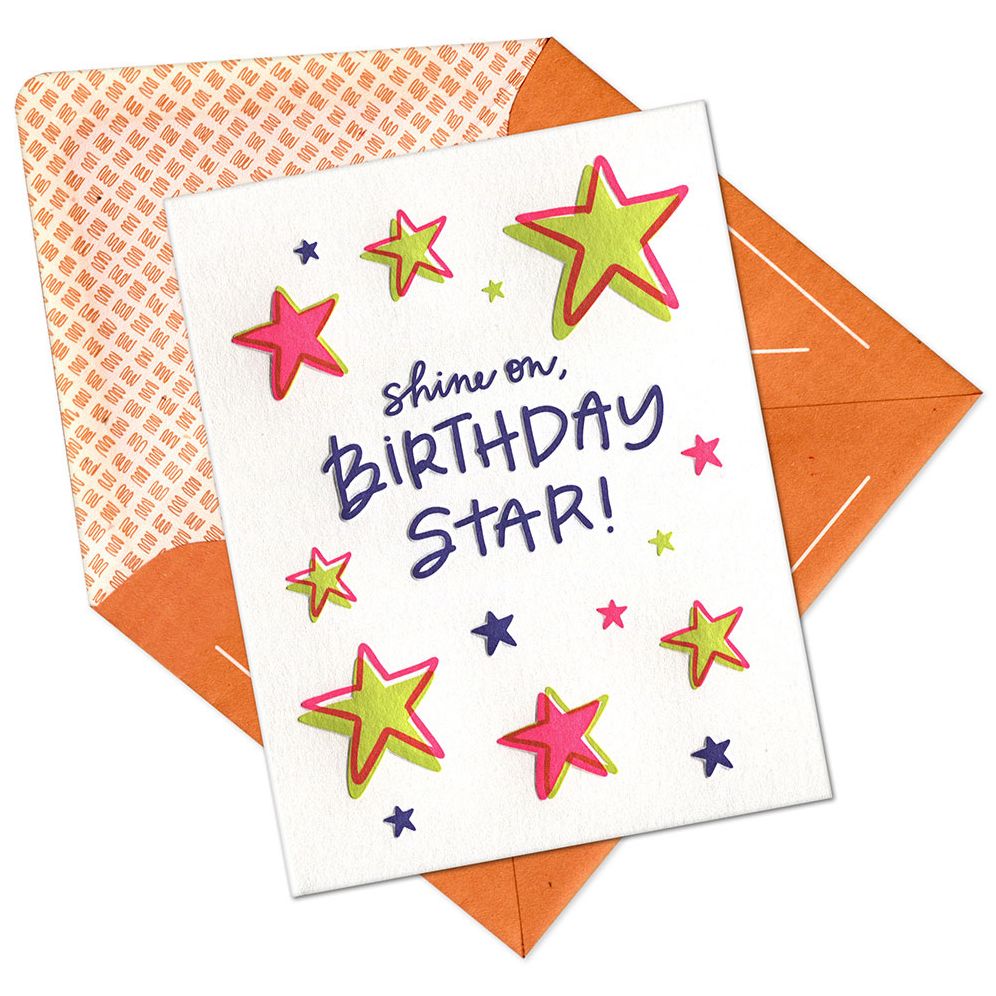 Birthday Star Birthday Card - Image 2