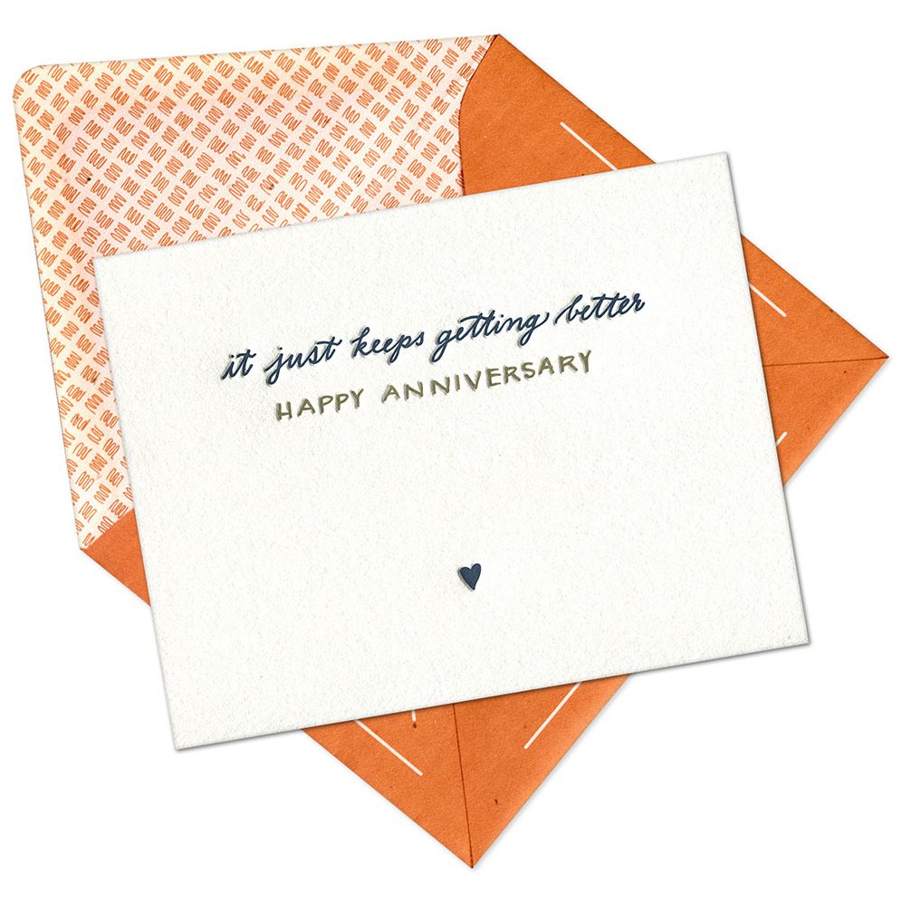 Keeps Getting Better Anniversary Card - Image 2