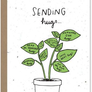 Sending Hugs Plantable Card