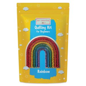 Rainbow Paper Quilling Craft Kit