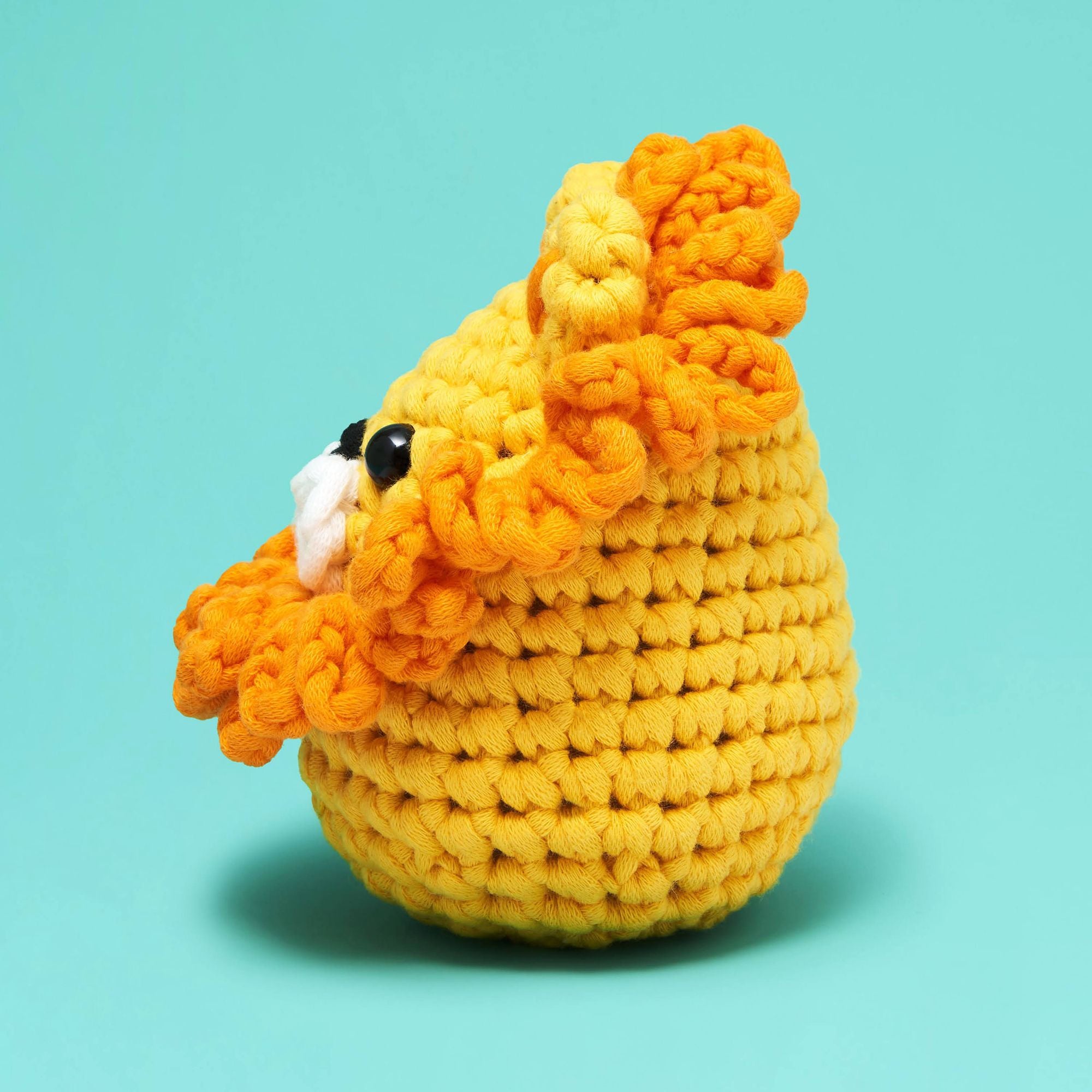 Sebastian the Lion. The Woobles Beginner Crochet Kit - Image 2