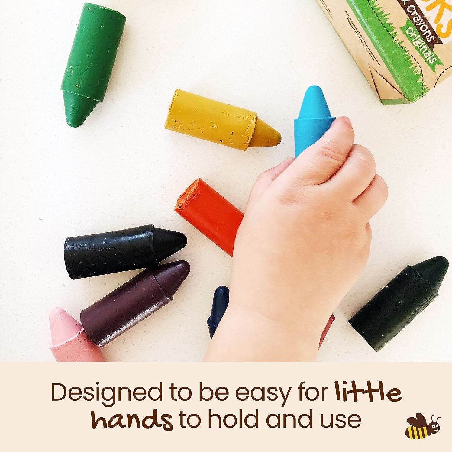 Honeysticks Originals 100% Pure Beeswax Crayons - Image 2