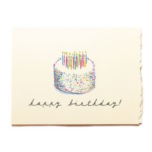 Birthday Cake Sprinkles Birthday Card