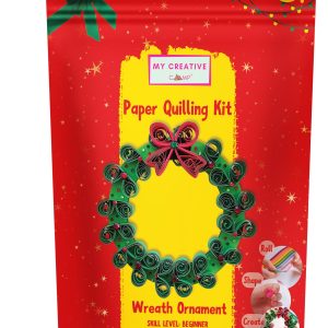 Wreath Ornament Paper Quilling Craft Kit