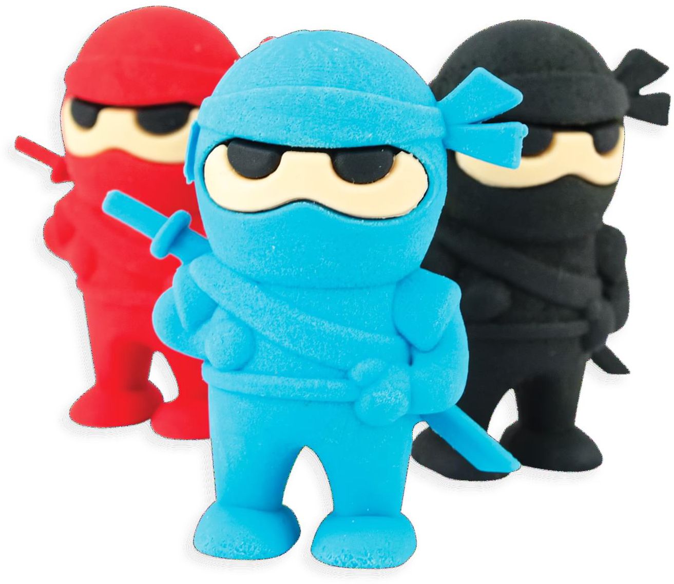 Ninja Erasers - Set of 3 - Image 4