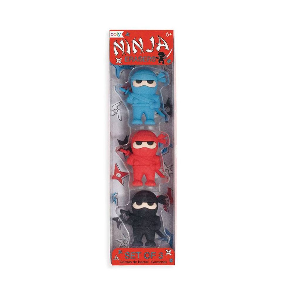 Ninja Erasers - Set of 3 - Image 6