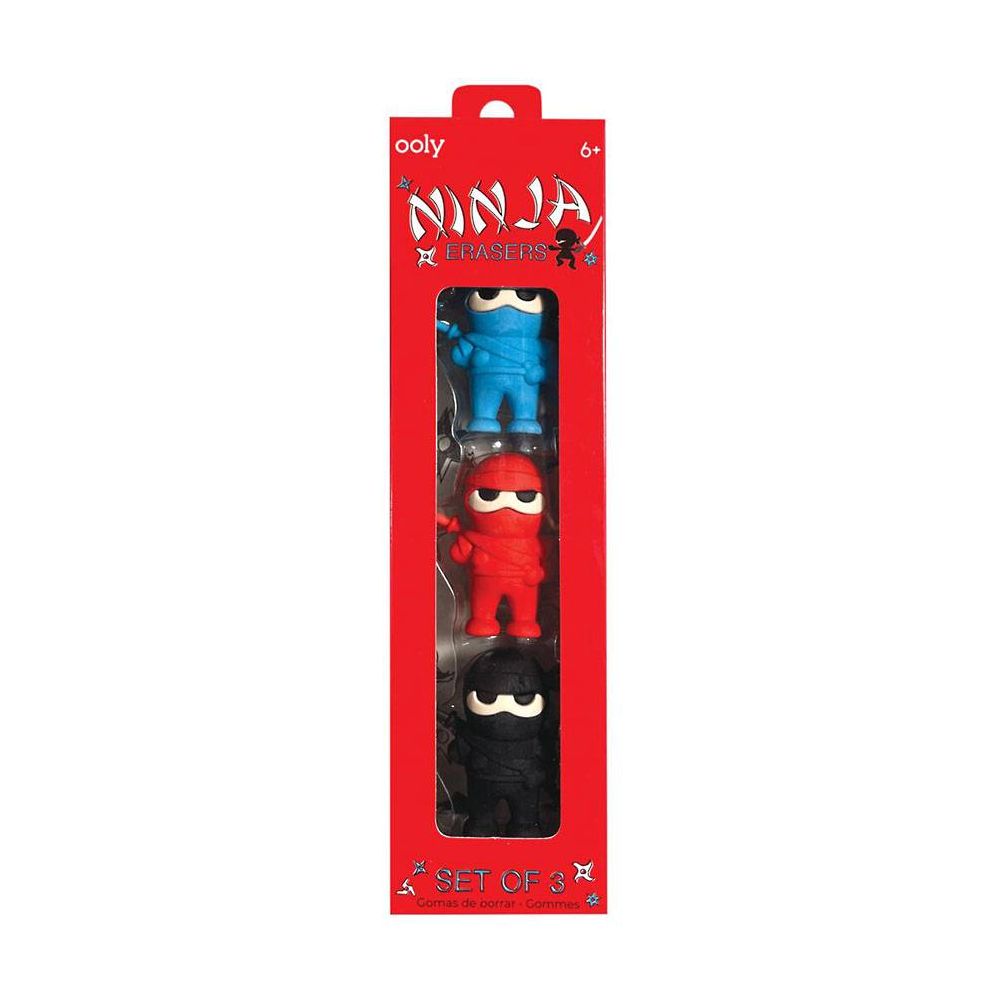Ninja Erasers - Set of 3 - Image 9