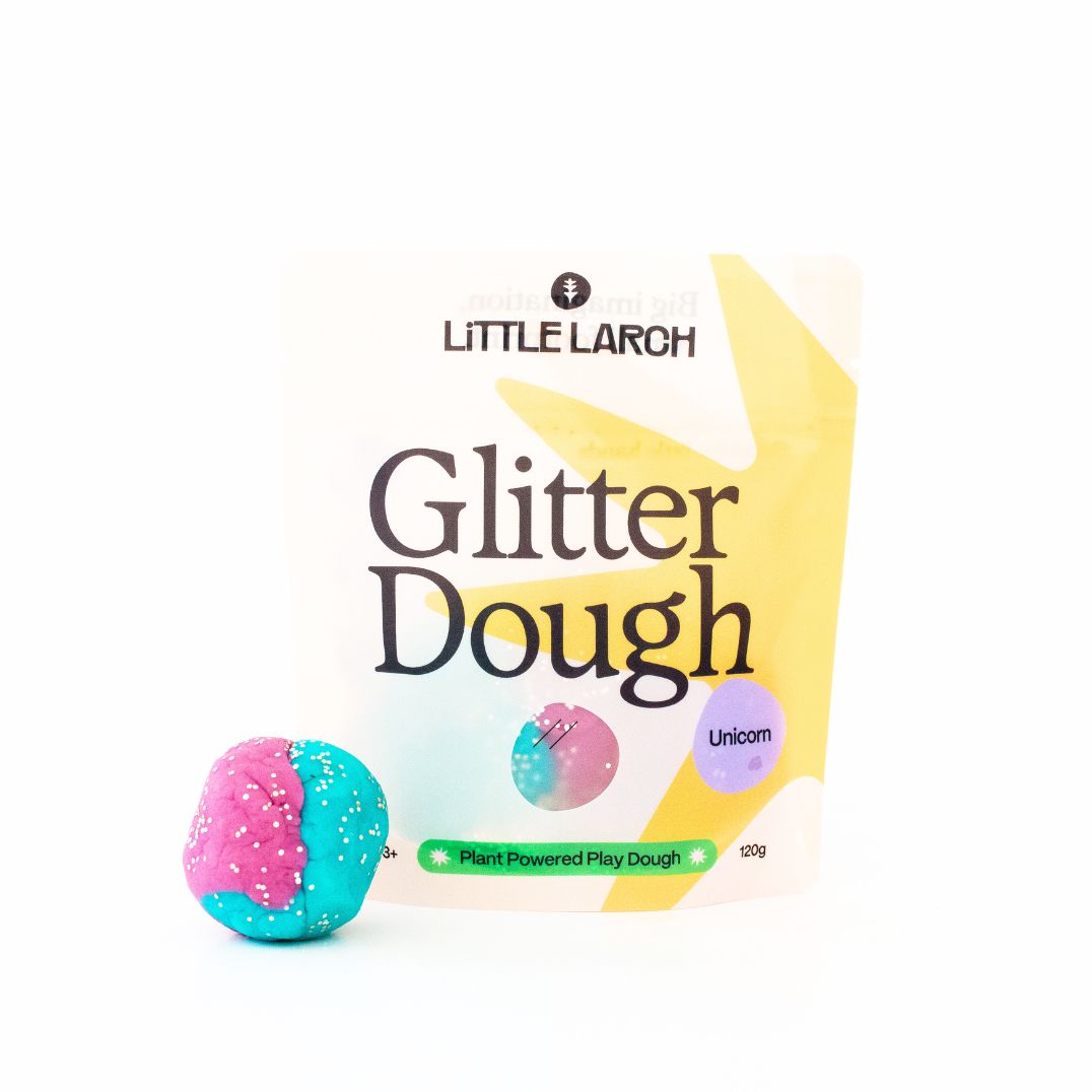 Unicorn Glitter Dough Plant-powered sensory dough - Image 3