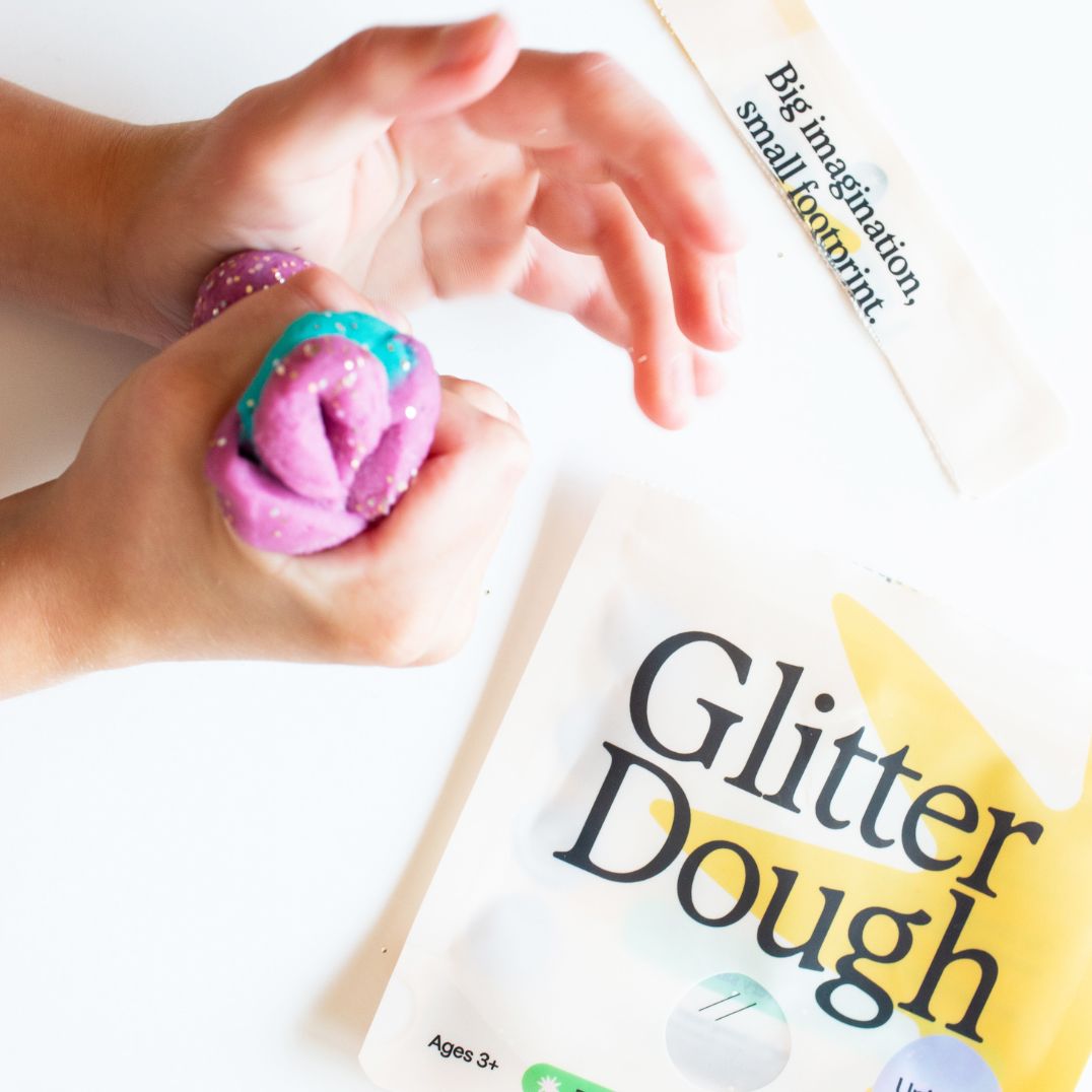Unicorn Glitter Dough Plant-powered sensory dough - Image 5
