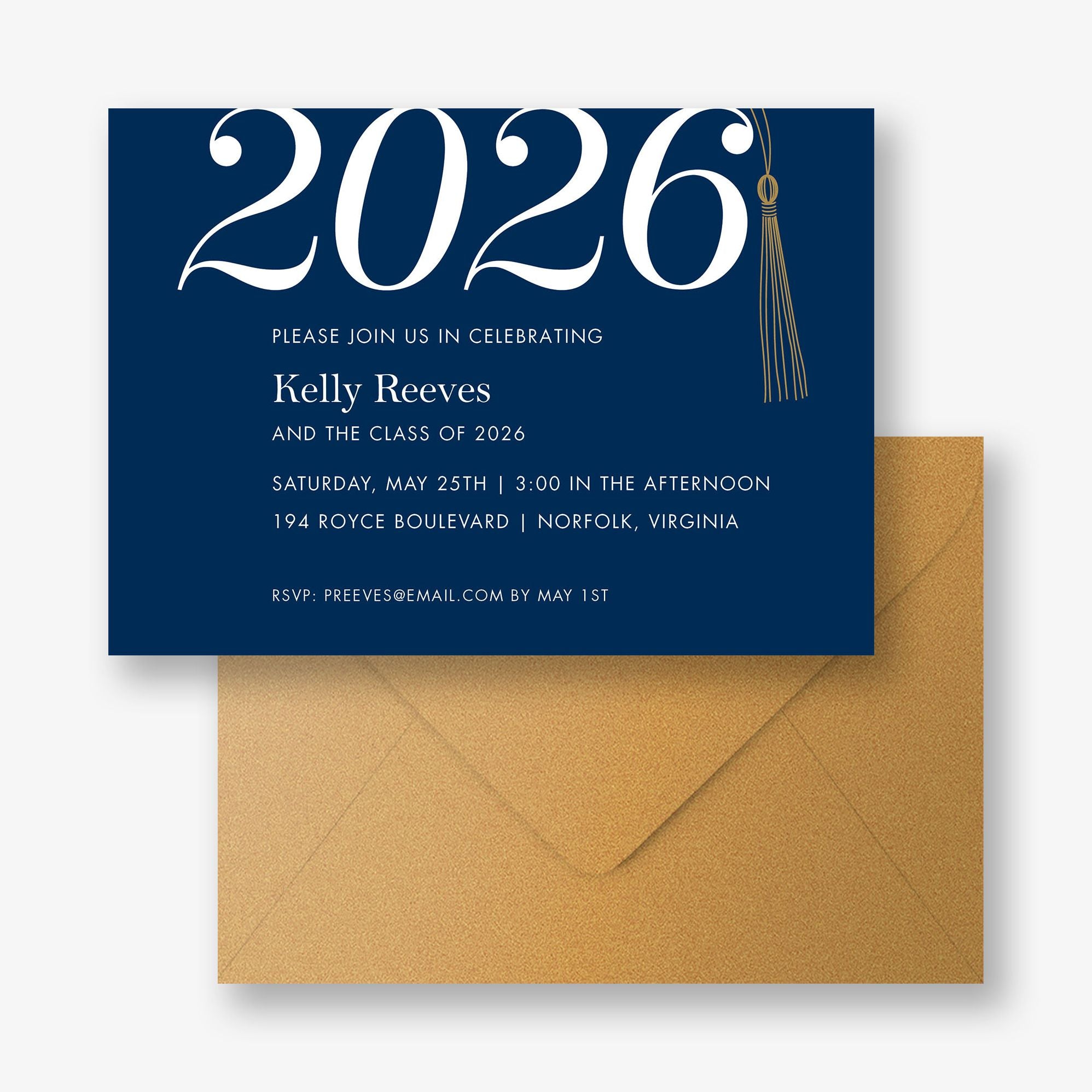 Tassel Graduation Party Invitation - Image 2