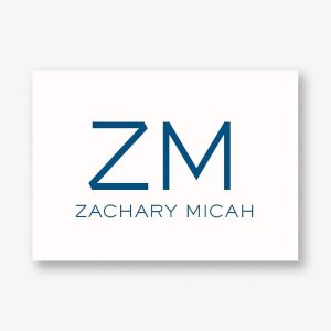 Initials Stationery