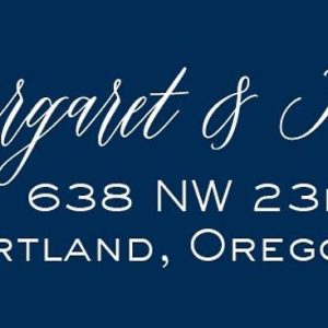 Palms Return Address Label