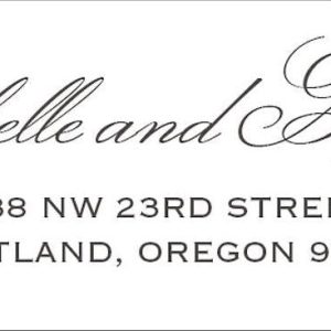 Antique Elegance Return Address Label