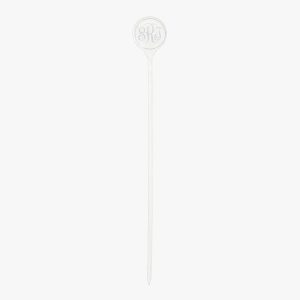 Clear Engraved Monogram Skewers