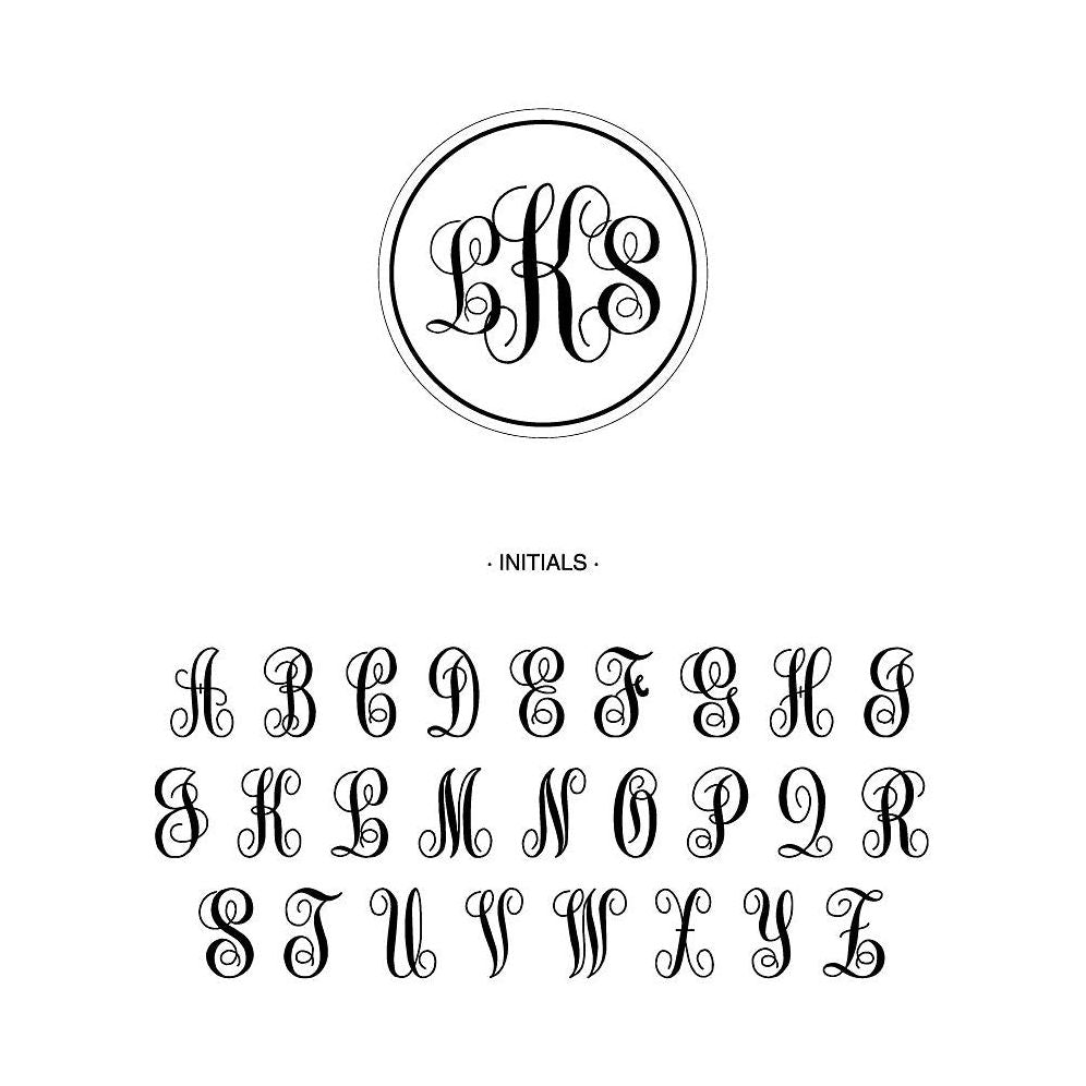 Clear Green Engraved Monogram Skewers - Image 2