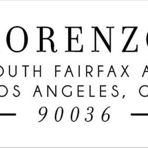 Gilded Marble Return Address Label