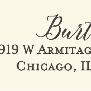 Watercolor Garden Return Address Label