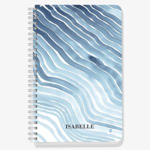 Watercolor Ripple Custom Journal