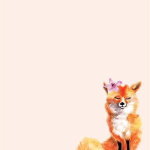 Fox Personalized Notepad Set