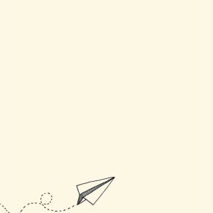 Paper Plane Personalized Notepad Sets