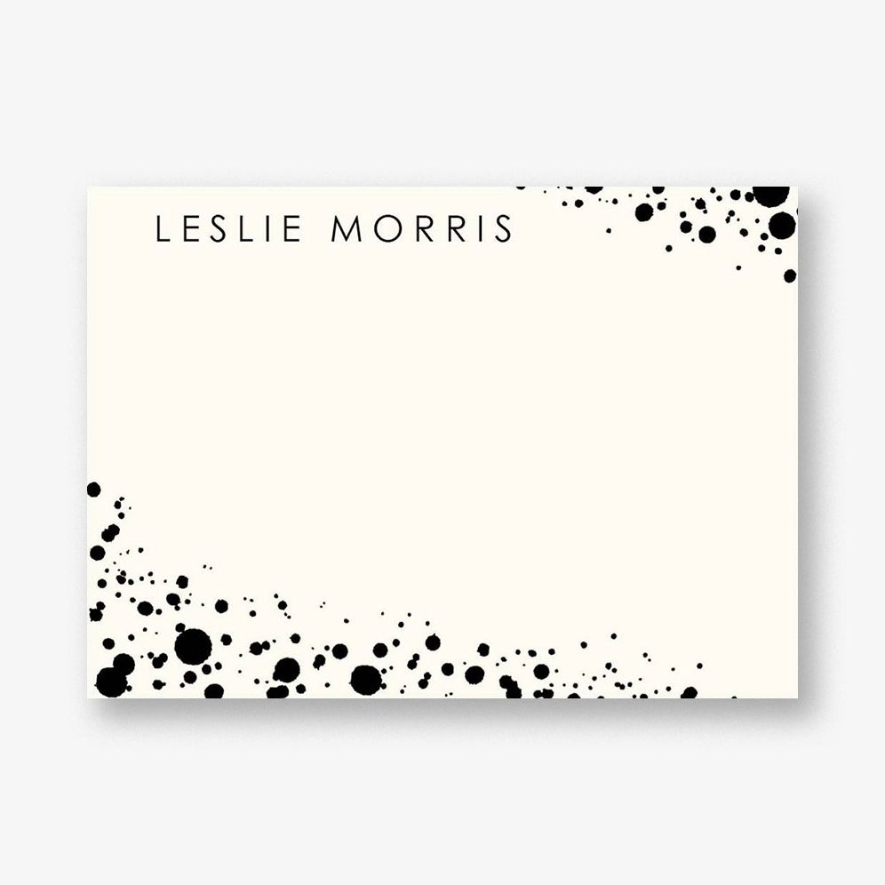 Splatter Stationery