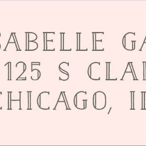 Potted Plants Return Address Label