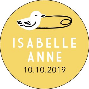 Duck Pin Circle Labels