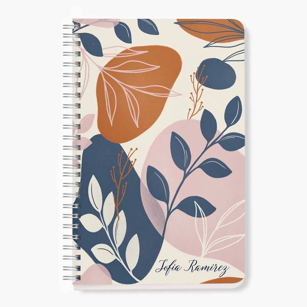 Abstract Botanical Custom Journal